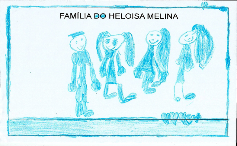 Figura 4: família de aluna da Educação Infantil.