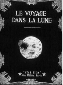 Cena do filme:“Le Voyage dans la Lune”