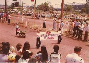 Figura 1: Desfile cívico, 1978.