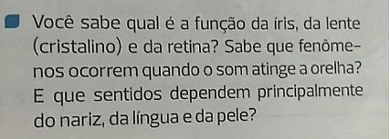 Questionamentos que inspiram a pesquisa