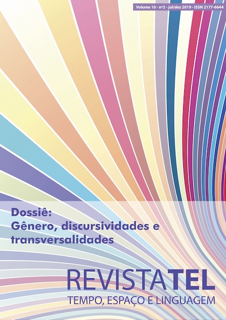 					Visualizar v. 10 n. 2 (2019): Gênero, discursividades e transversalidades
				