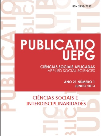 					Visualizar v. 21 n. 1 (2013): Ciências Sociais e Interdisciplinaridades
				