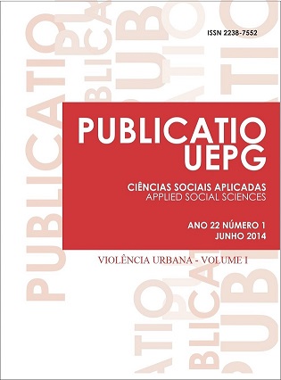 					Visualizar v. 22 n. 1 (2014): Violência Urbana - Volume I
				