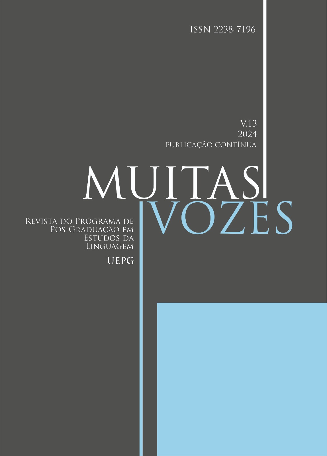 					Visualizar v. 13 (2024): Muitas Vozes Volume 13
				