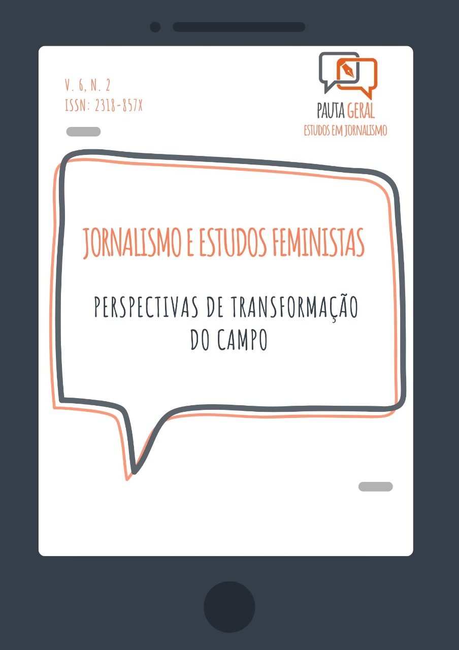 					Visualizar v. 6 n. 2 (2019): Revista Pauta Geral - Estudos em Jornalismo
				