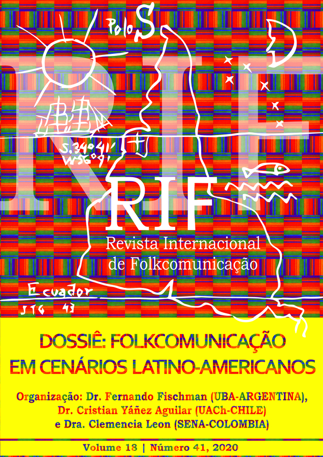 					Visualizar v. 18 n. 41 (2020): (jul./dez. 2020): "Folkcomunicação em cenários latino-americanos"
				