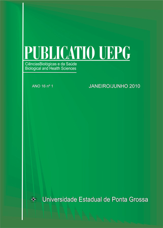 					Ver Vol. 16 Núm. 1 (2010): Revista Publicatio UEPG - Ciências Biológicas
				
