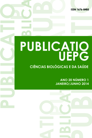 					Visualizar v. 20 n. 1 (2014): Publicatio UEPG Biológicas e da Saúde
				