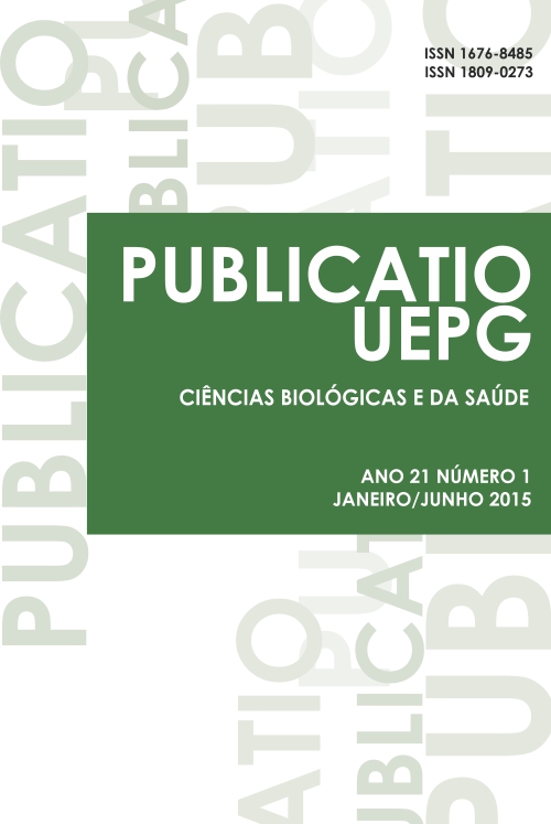 					Visualizar v. 21 n. 1 (2015): Publicatio UEPG Biológicas e da Saúde
				