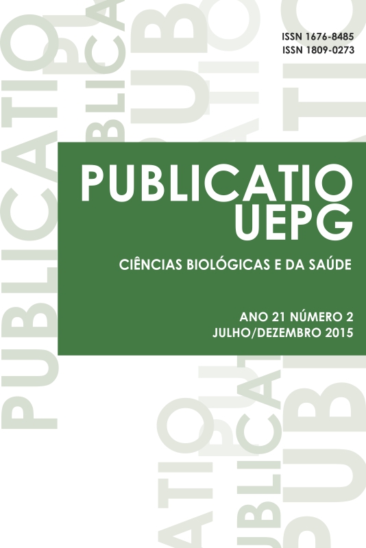 					Visualizar v. 21 n. 2: Publicatio UEPG Biológicas e da Saúde
				